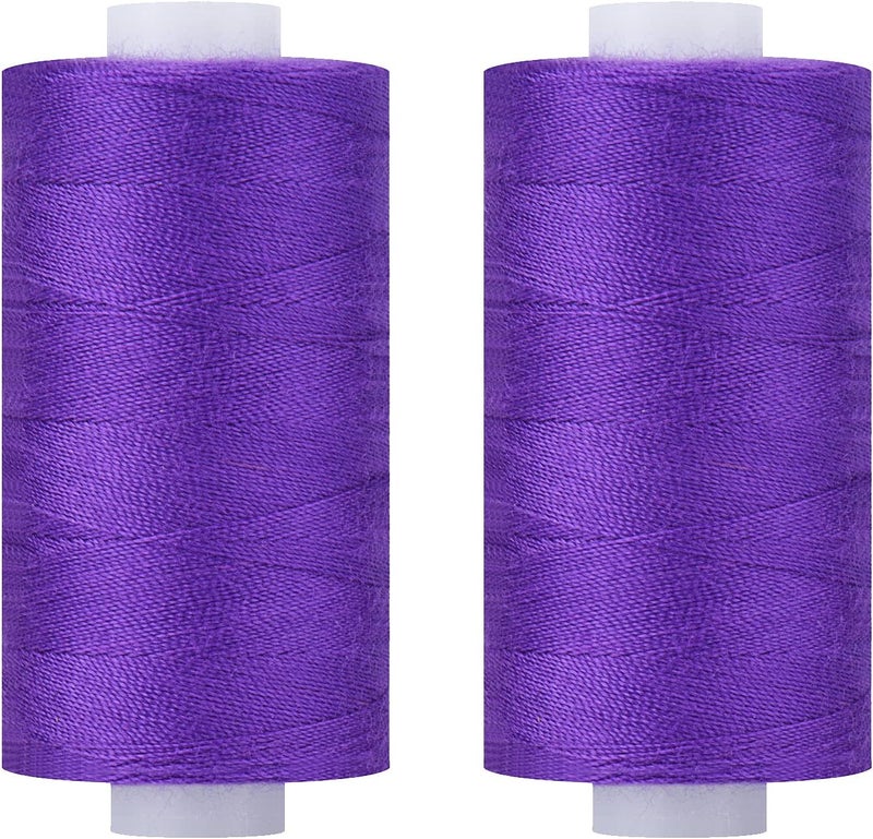 simthread All Purpose Thread Polyester 400Y Purple - Image 1